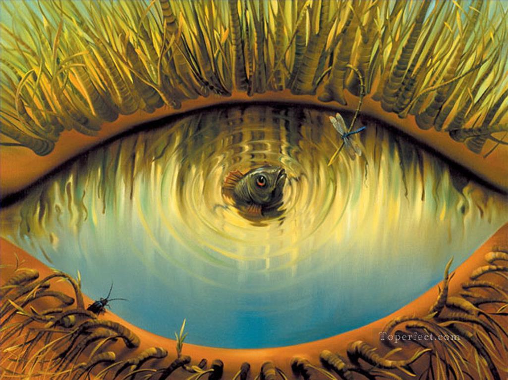 modern contemporary 24 surrealism lake of eye Oil Paintings